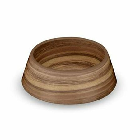 TARHONG Acacia Wood Dog Bowl - Medium Set of 2 PPM3077WBA